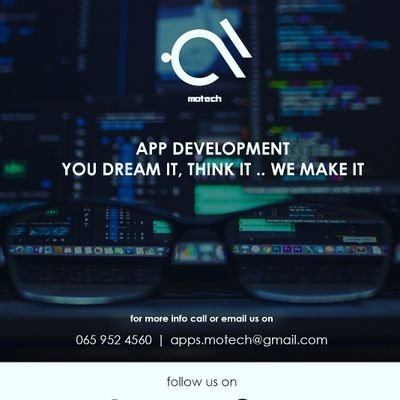 🇿🇦 Mobile 🅰️🅿️🅿️/ 🕸 development company : ⚛️
Email: Info@motech.dev