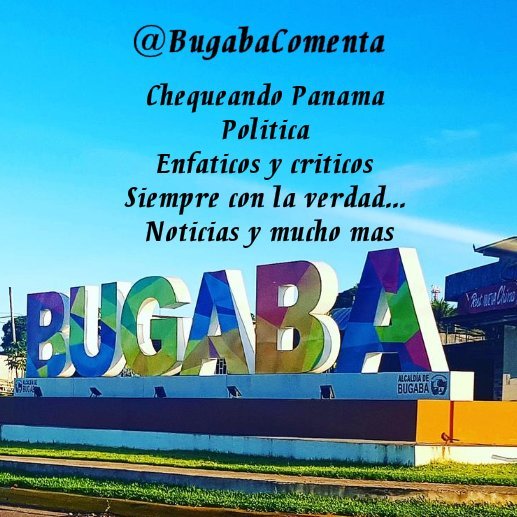 Desde Bugaba 🇵🇦 comentamos criticamos y denunciamos y también informamos no pautamos  somos independientes...