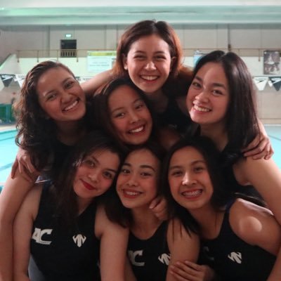 Assumption College swimming team 🌊 ALL FOR JESUS 👆🏽💙