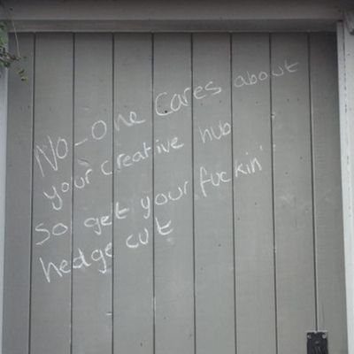 Tweeting the lyrics of Half Man Half Biscuit, one line at a time. Nothing but total respect for Annie Lennox.