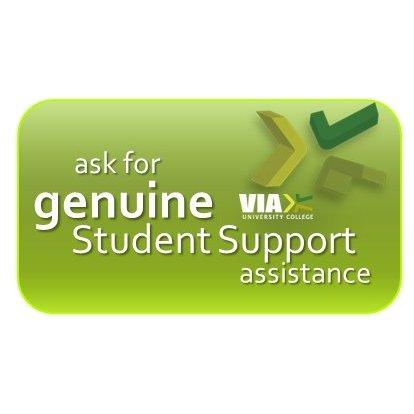 Student Support is a free service that porvides techical support for VIA University College students