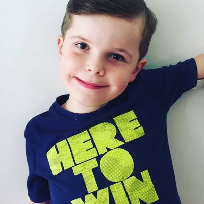 My little man 'Ollie' has Duchenne Muscular Dystrophy. To help fund research into a cure, check out these lovely kids clothing items. Thanks! Patricia.