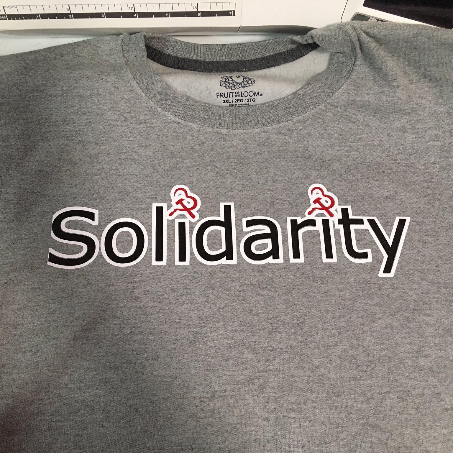 Shirts designed and produced by @Starbroken1980
Hoodies, T-shirts and sweatshirts for your enjoyment. #Solidarity