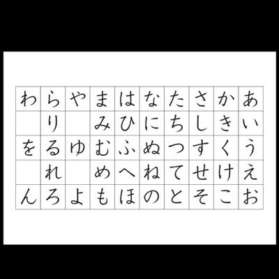 あいうえお作文 Auoua Writing Twitter