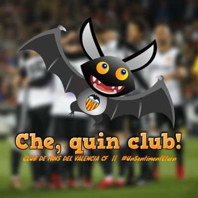 Club de Fans del #ValenciaCF
⚽🦇💪💪 #UnSentimentEtern #AmuntValencia

#️⃣ #CheQuinClubVCF

📸 Síguenos en Instagram: @chequinclub_vcf