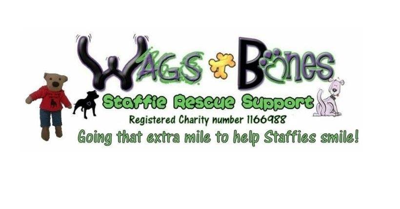 Wags and Bones Staffie Rescue Support was created on 1st May 2012. We are a Staffie orientated Fundraising Group Reg Charity Number 1166988