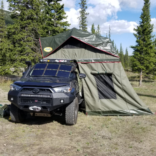 Highly Efficient Solar Blankets, S African Camping Trailers & RTT's products designed to take little space & not give up comfort
Go further longer! 403-461-7173