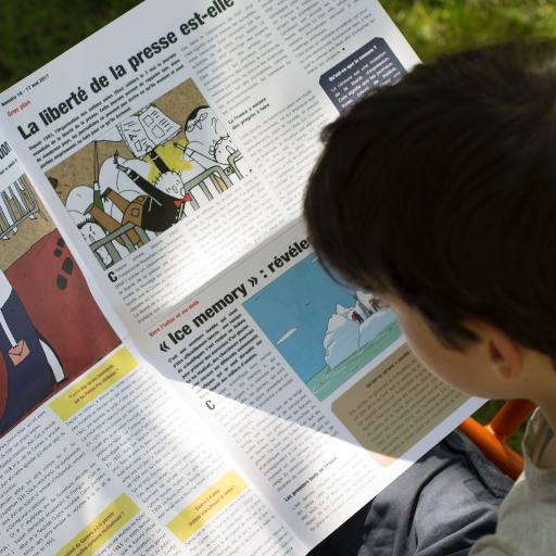 Journal papier illustré qui décrypte l'actualité pour les 8-13 ans, deux fois par mois.
https://t.co/naiBSU69R0 #presse #jeunesse #journal #illustré #actu