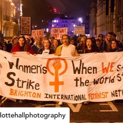 btnfeminist1's profile picture. Feminist movement created in Brighton by migrant women,where EVERYBODY is welcome no matter origin, gender or sexuality On the 8th of March,We strike!