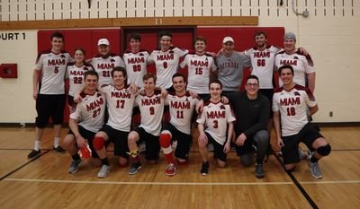 Miami University Club Dodgeball Team - MUBall on three!

MUndefeated at home!