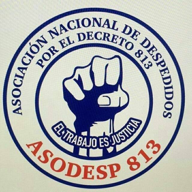 Asociación de Despedidos por el Decreto 813, luchando por reivindicar nuestros derechos