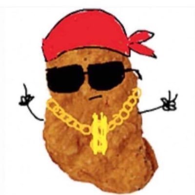 A gangster chicken nugget :)