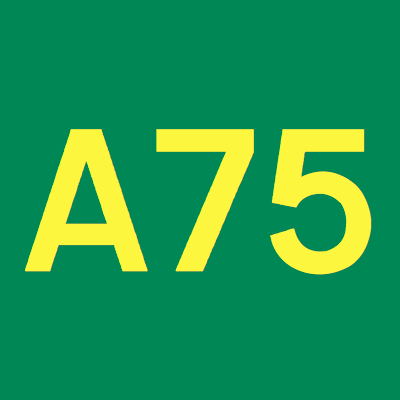 Automated updates on the A75 Stranraer – Dumfries – Gretna road in Scotland • Sourced from @TrafficScotland