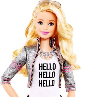 I'm a barbie girl, in a crypto world. I'm made of hashes, it's fantastic.