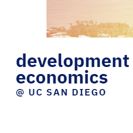 UCSD Development Economics Profile