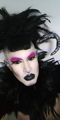 “Glitterhawk teeters between the supernatural and macabre. She’s other worldly. Come to the darkside and join her there!”