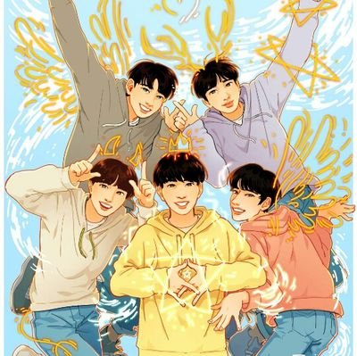 OT5 
SOOBIN 
YEONJUN
BEOMGYU
TAEHYUN
HUENINGKAI 
@TxT_members 
Follow my BTS fan account @Pearl_ARMY_BTS