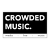 Crowded Music (@crowded_music) Twitter profile photo