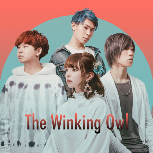 【 The Winking Owl 】LuizaーVo @luiza_two ／ YomaーGt @Yoma_guitar ／ KenTーDr @KenTimanishi ／ RanmaluーBa @_RNML