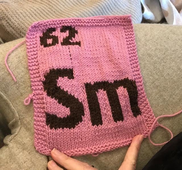 To commemorate the international Year of the Periodic Table, we are going to knit it element by element.   
Led by University of Aberdeen Chemistry Dept.