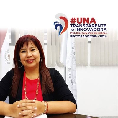 #UNA Transparente e Innovadora. Rectora de la Universidad Nacional de Asunción, por el periodo 2019 - 2024.