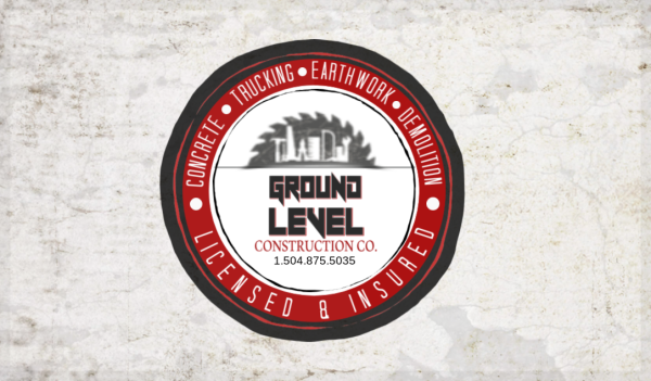 Ground Level Construction Co. Offering Residential & Commercial concrete work, earthwork, demolition, drainage, and pool installation.