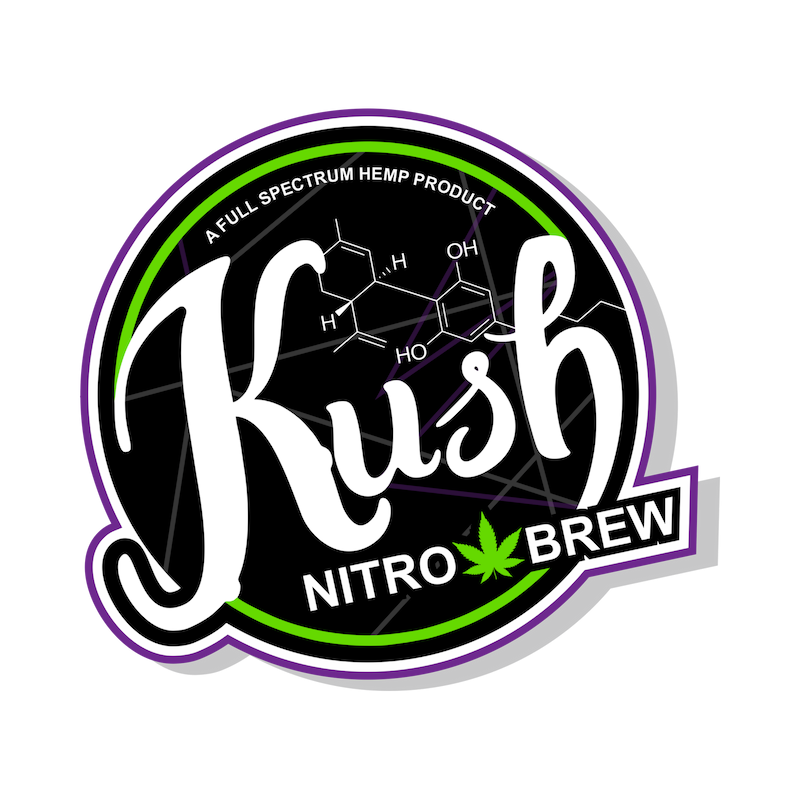 Kush Nitro Brew is a unique blend of premium 100% #organic #colombiancoffee beans infused with industry leading pharmaceutical grade full spectrum #hempoil.