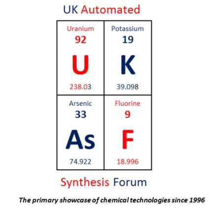 Annual conference focused on automation and new technologies which expedite chemical synthesis.
Not-for-profit; organised by chemists working in the field.