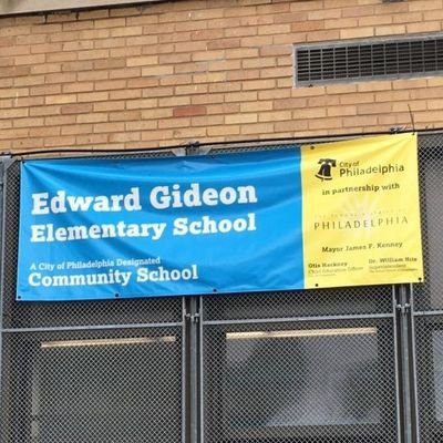 EGideonK8's profile picture. We are a K-8 community partnership school in the Strawberry Mansion section of North Philadelphia. Principal: Dr. Taylor