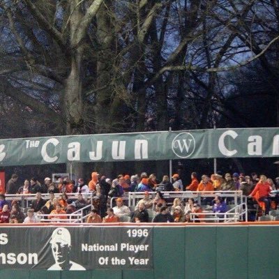 Official twitter account for Right Field Cajun Cafe proudly supporting Clemson Baseball since 2002