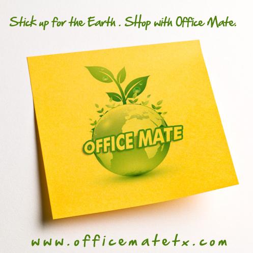 officematetx's profile picture. “Earth Friendly Business Supplies” as we offer a full line of recycled, biodegradable, and Green products as well as standard business supplies.