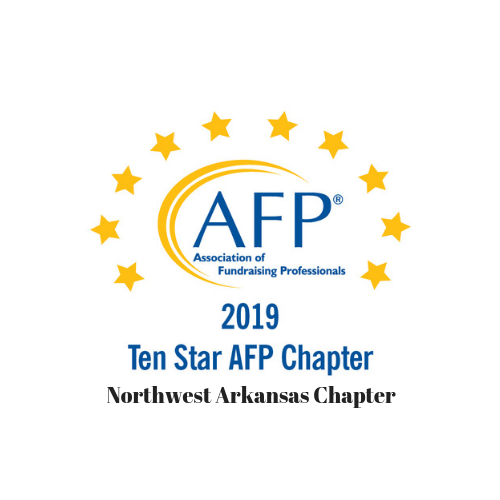 Fosters the development and growth of fundraising professionals committed to the preserving and enhancing philanthropy in NWA and the River Valley.