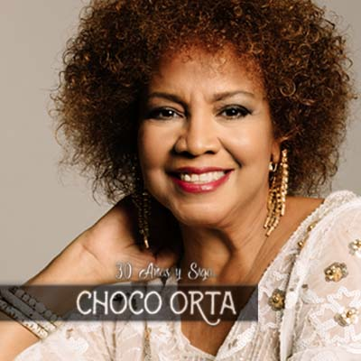 Cantante y percusionista puertorriqueña. Instagram @chocoortapr