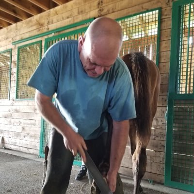 Farrier in Central Kentucky.