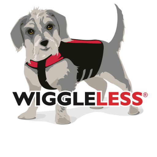 WiggleLess® is a vet-recommended back brace for dogs that curtails twisting, relieves stress, and provides comfortable, firm, back support.