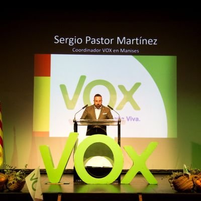 Diputado Provincial 
Concejal de Manises por VOX