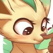 I'm back... Again | Rather short Leafeon who's hair changes colour depending on the season. | Mates: @AuroraGlaceon (Aurora and Lilly)