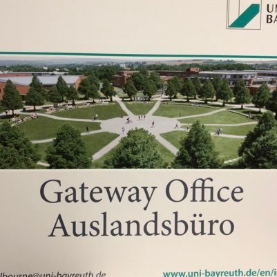 University of Bayreuth overseas support office for activities in the region Australia 🇦🇺 and New Zealand 🇳🇿