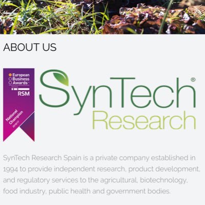 We provide independent research, product development, and regulatory services to the agricultural, biotechnology, food industry, public health