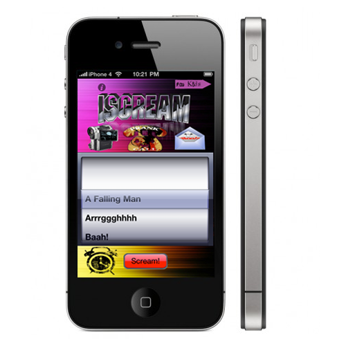 iScream : The Scariest Application on the App Store,
Now for just $0.99!