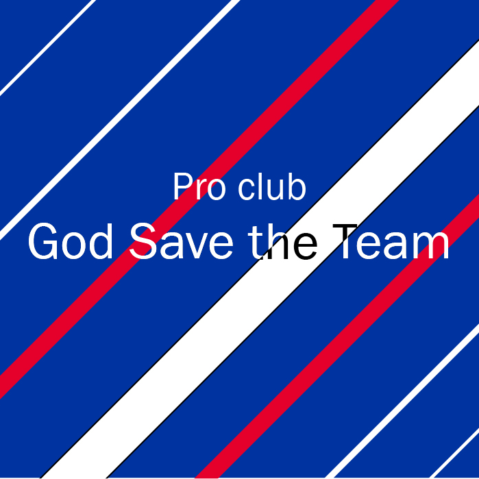 Hong Kong and UK base pro club team. Join us! team name GodSaveTheTeam