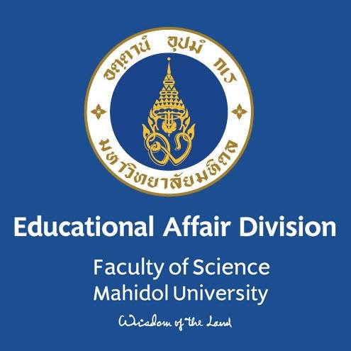 MahidolSCED's profile picture. Educational Affair Division, Faculty of Science, Mahidol University ☎️ 02-2015050-54