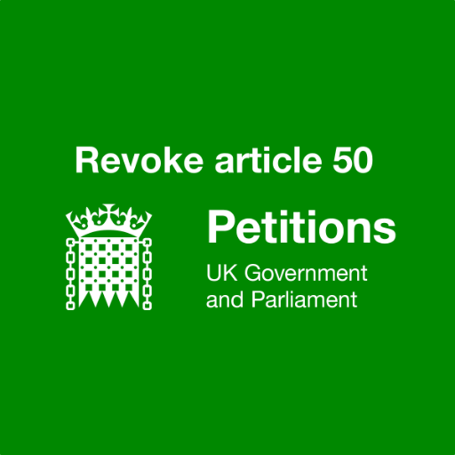 Tracking petition to revoke article 50, updates once daily.  Follow this bot instead of checking the petition to ease gov servers so the petition stays up!