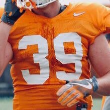 Linebacker at the University of Tennessee 🍊