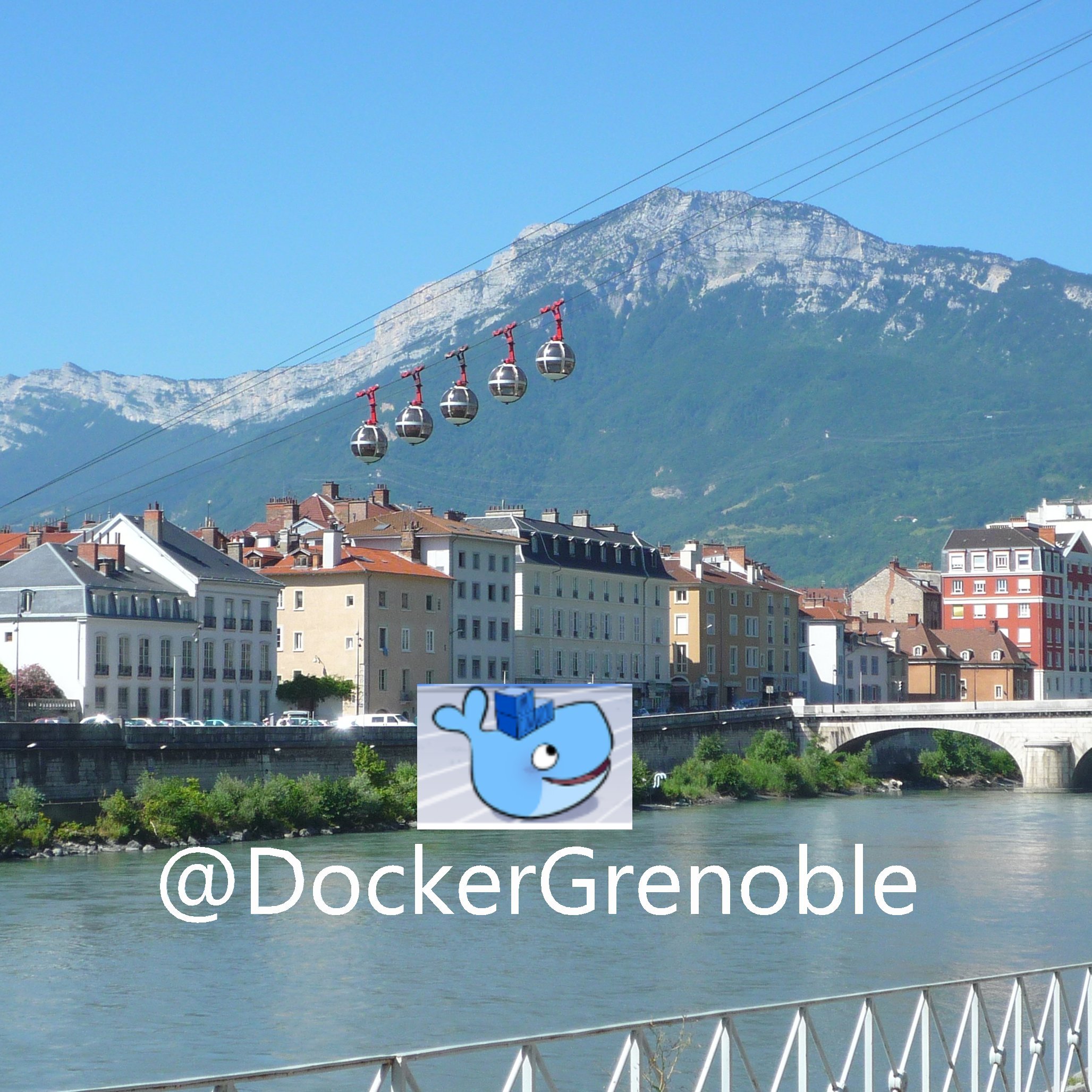 @DockerGrenoble est le group d'utilisateurs Docker/Kubernetes sur Grenoble, France.