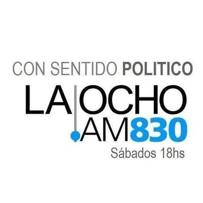 PROGRAMA DE RADIO POR LT8. SÁBADOS DE 18-20HS.