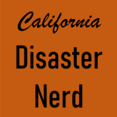 DisasterNerdCA's profile picture. I strongly believe in being realistic about the inevitability of disasters/emergencies and in empowering people/organizations to appropriately prepare for them.