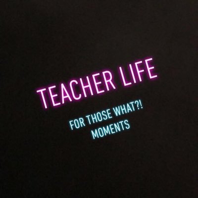 A place for teachers to send their funny, WTF and awkward moments that happen in their classroom. DM your stories or tag me in your tweets 👩🏽‍🏫👩🏼‍🏫👩🏻‍🏫