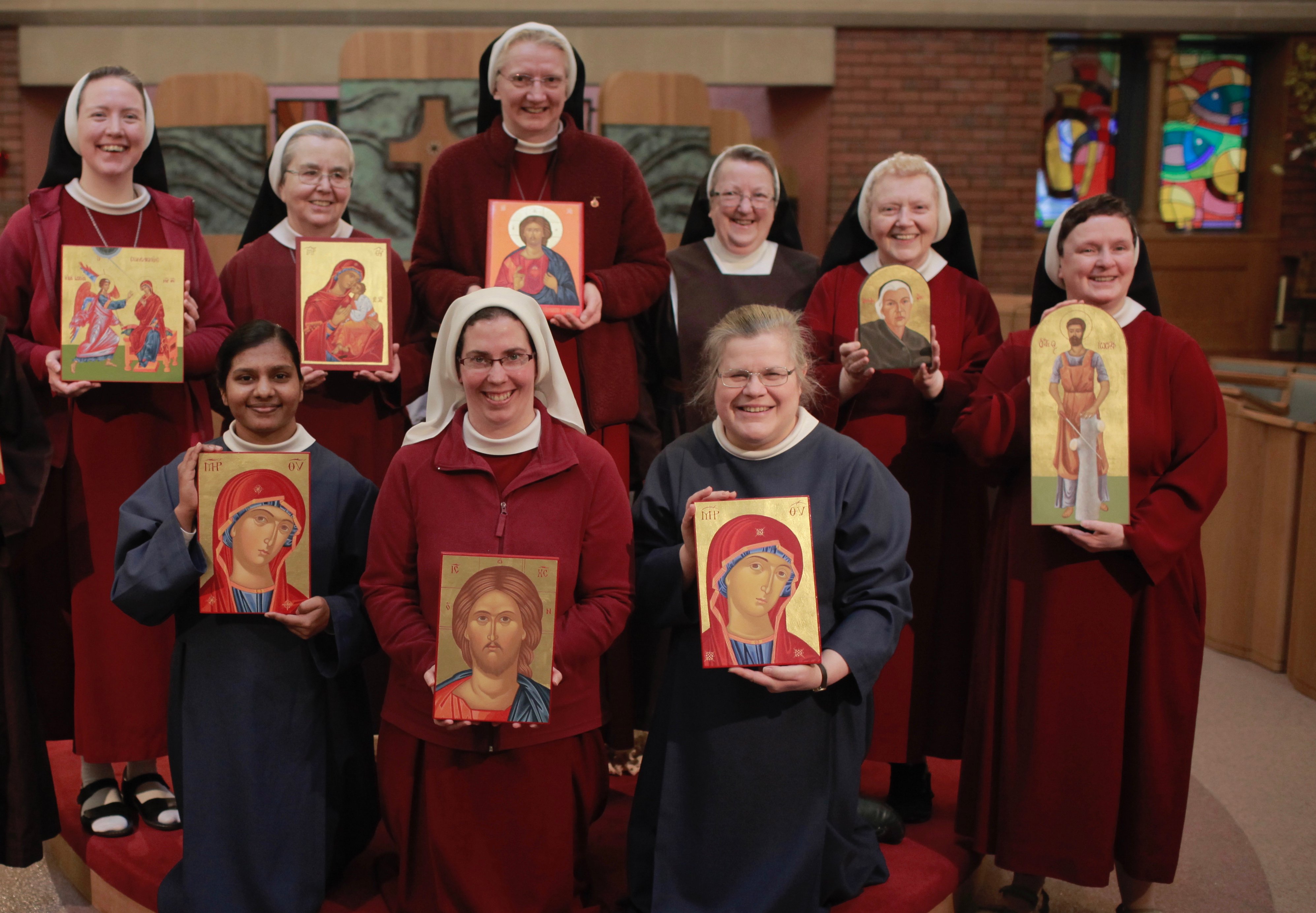 We are enclosed contemplative community of religious women. Our life is centered around the Divine Office,the Eucharist, personal prayer and contemplation