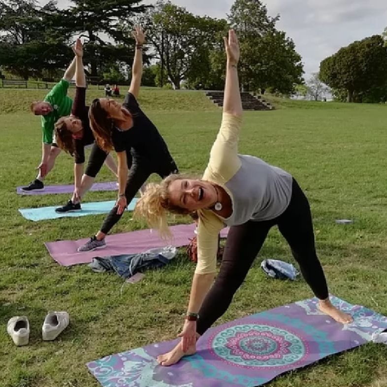 If you love yoga outdoors (parks, beaches) and are keen to explore London, the surrounding areas and the whole world, feel free to join our community.